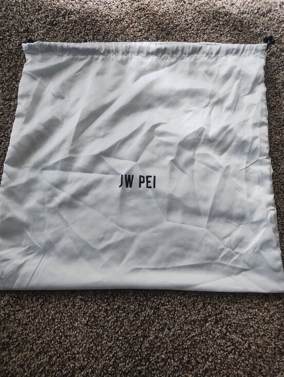 JW PEI Handbags - JW PEI White Drawstring Dust Bag